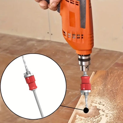 Hex Shank Hole Opener Arbor 🔩 – Handy Drilling Adapter