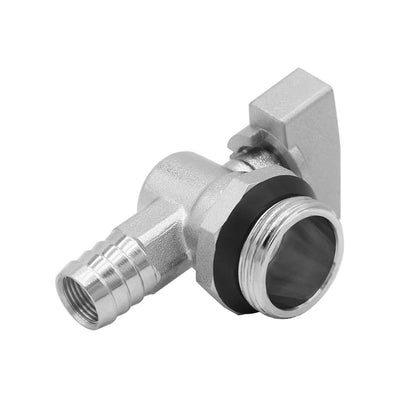 Brass Water Heater Drain Valve 🚰 – 3/4" NPS to 1/2" Hose Barb
