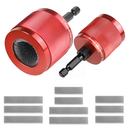 🔧 Drill-Powered Copper Pipe Cleaner – 1/2", 3/4" & 1" Brush Set