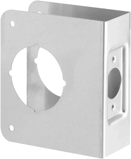 Door Lock Reinforcement Plate 🔒 – Wraparound Single & Double Bore Options
