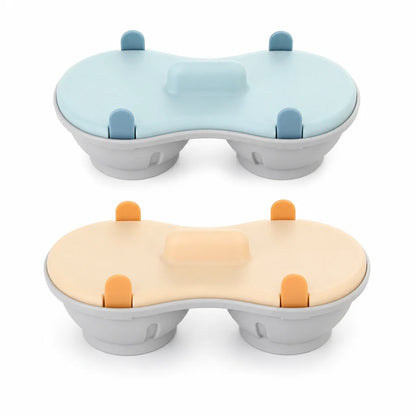 🍳 Microwave Double Egg Poacher - Fast Mess-Free Breakfast Maker 🥚
