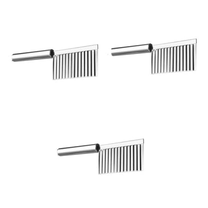 Stainless Steel Crinkle Cutter 🔪 – Wavy Vegetable Slicing Knife