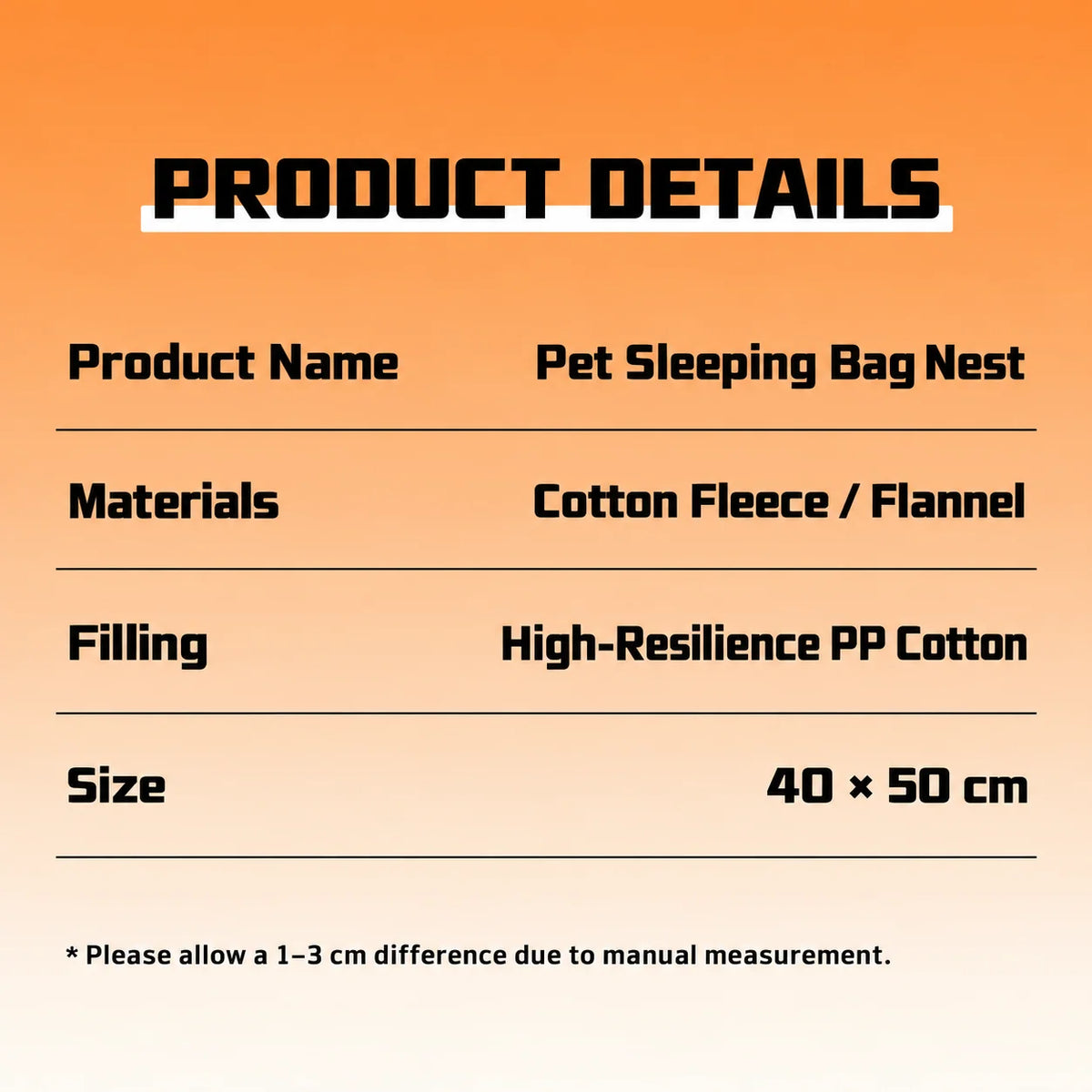 🐾 Plush Burrow Pet Bed – Cozy Sleeping Nest for Cats & Dogs