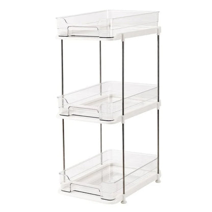 🏠 Multi-Tier Under-Sink Organizer – Space-Saving Cabinet Storage Rack