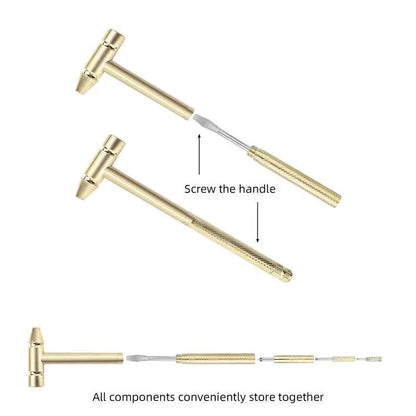 6-in-1 Mini Hammer Tool ⚒️ – Compact Screwdriver & Repair Multitool