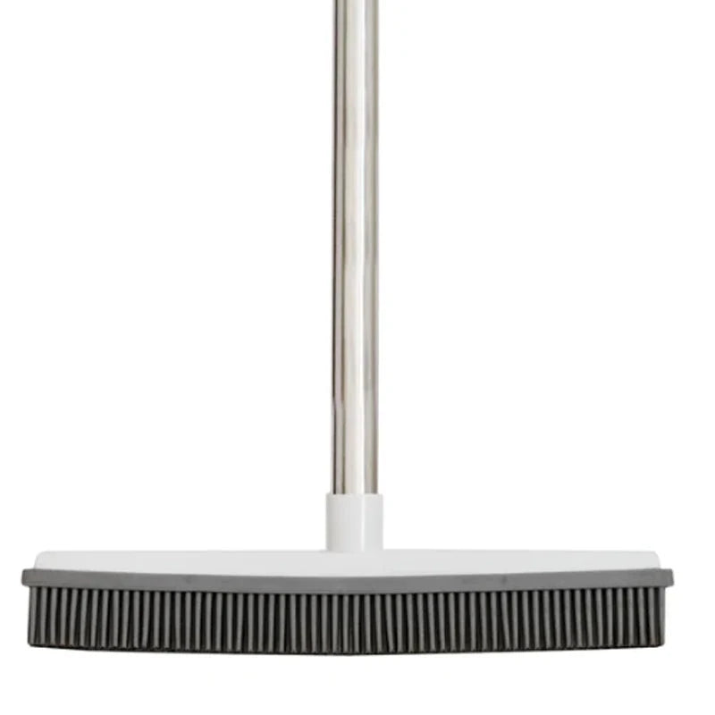 Rubber Bristle Broom for Pet Hair Removal