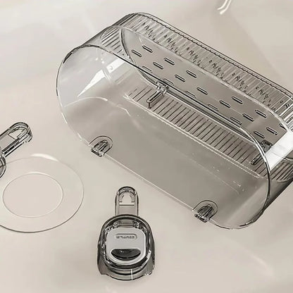 No Drilling Bathroom Suction Storage Box