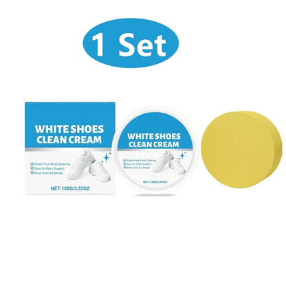 Gentle No-Rinse Shoe Cleaner & Whitening Cream