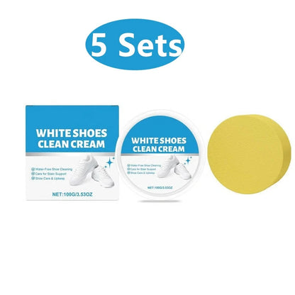Gentle No-Rinse Shoe Cleaner & Whitening Cream