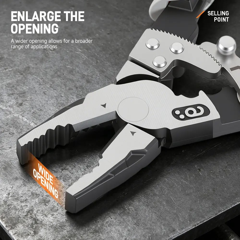 💯 9-Inch Industrial Ratchet Self-Locking Pliers