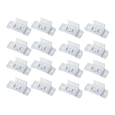 8-Pack L-Shaped Corner Brackets 🔩 – Heavy-Duty Furniture Repair with Screws