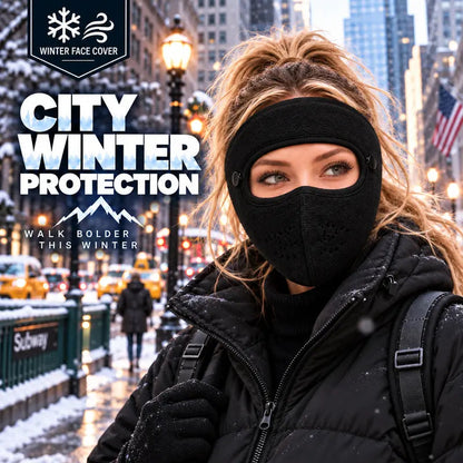 ❄️🥽 Winter Face Mask with Detachable Goggles – Full-Face Cold Weather Protection