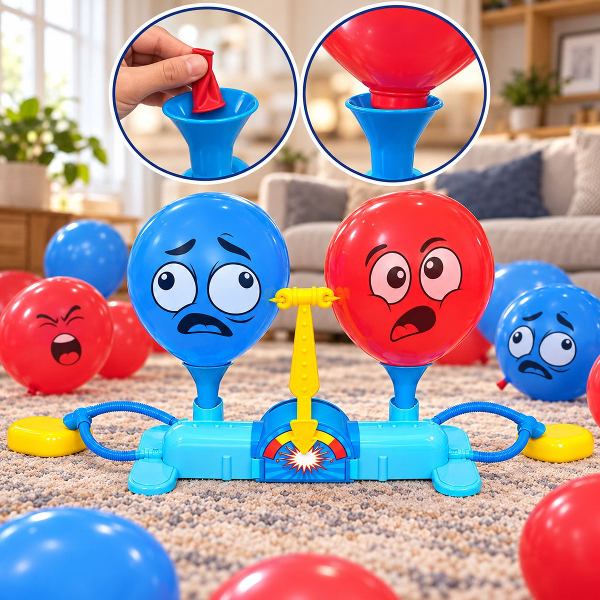🎈 Rump Race Balloon-Popping Game – Hilarious Family Party Challenge