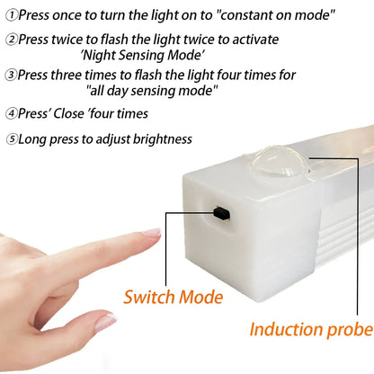🔥LAST DAY SALE 49% OFF - 💡Punch-free Smart Sensor Magnetic Rechargeable LED Lights