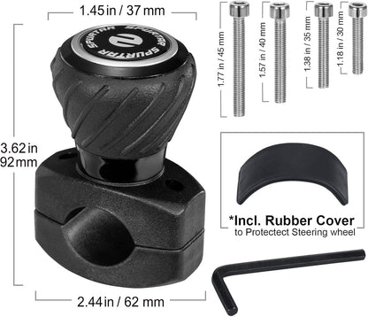 🚗 Universal Steering Wheel Spinner Knob – Easy One-Hand Control for Cars, Trucks & More