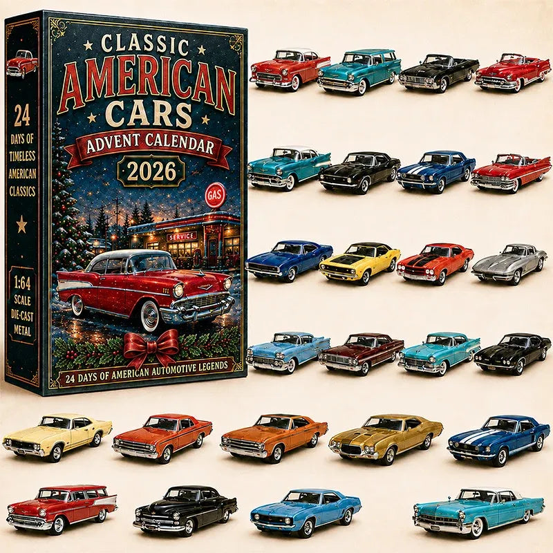 💯🚜🚗🎄 2026 Vehicle Advent Calendar Collection – 24 Days of Classic Machines, Trucks & Military Legends 🎁✨