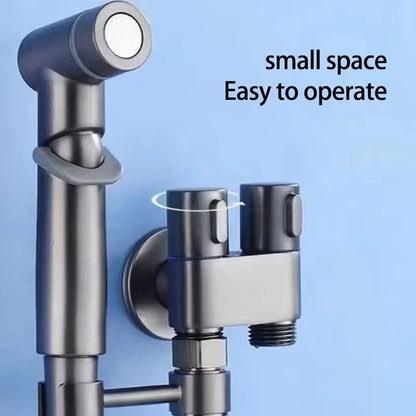 🔥Last Day49% OFF🔥 1-In-2-Handheld Out Dual Control Valve Bidet Sprayer for Toilet