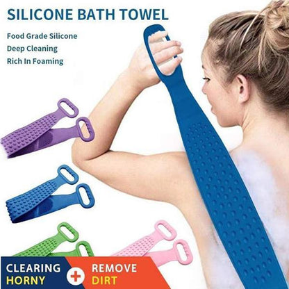 🫧✨ Silicone Shower Scrubber for Refreshing Skin, Gentle Exfoliation & Everyday Body Care 🚿