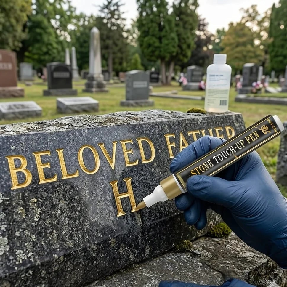 🪦 Precision Stone Carving Tools for Restoring Weathered Headstone Lettering