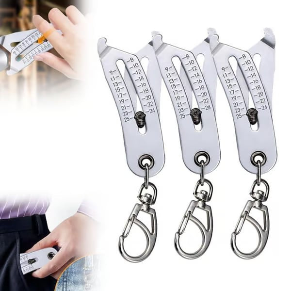 Nut & Bolt Head Measuring Gauge 🔩 – Quick Fastener Size Checker