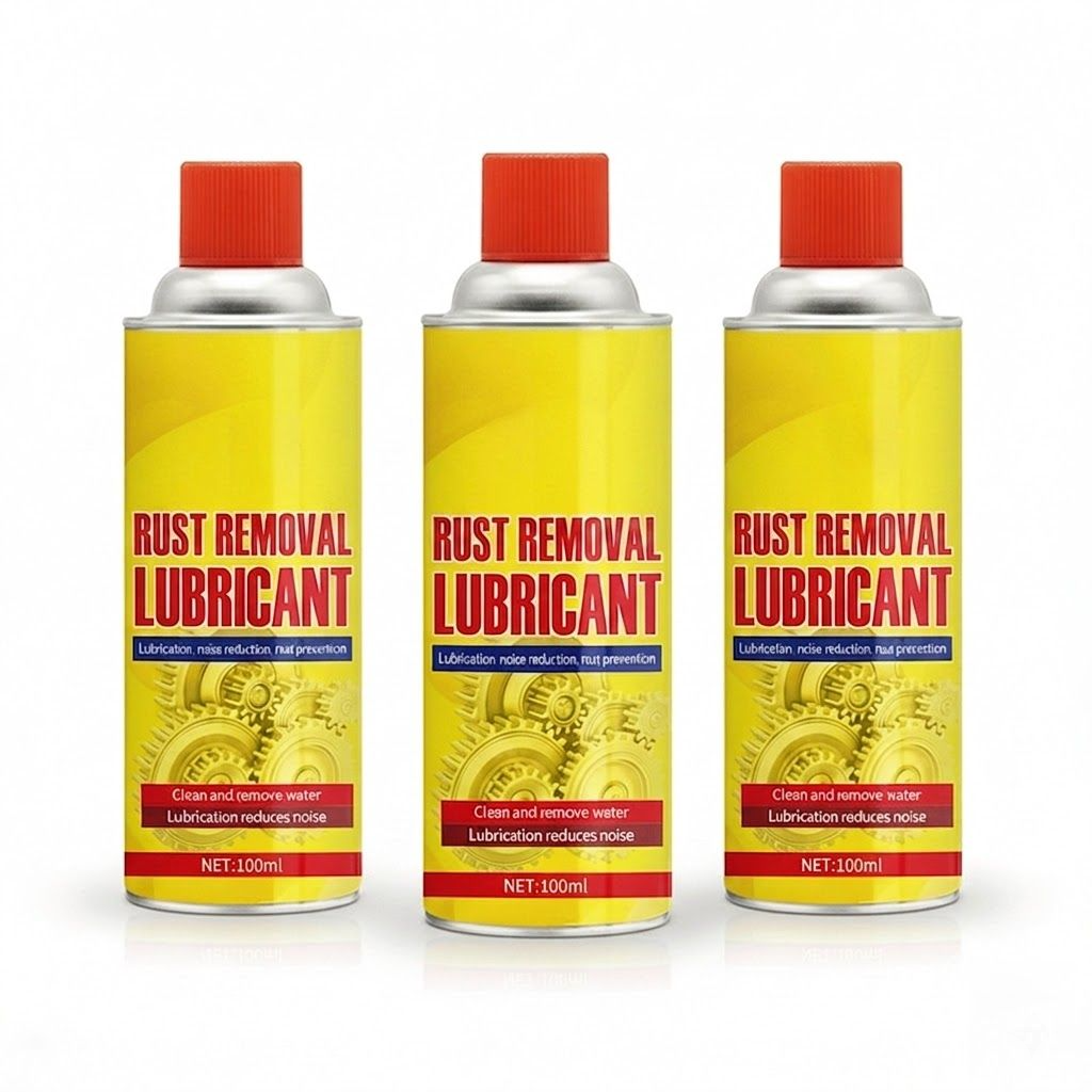 🧽 Rust Remover Spray | Gentle Metal Cleaner for Machine Parts, Rust Removal & Shine Restoration