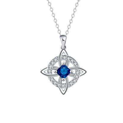 Mystical Birthstone Witches Knot Necklace – Natural Crystal🔮💞Protect Your Loved Ones