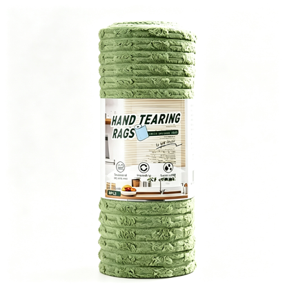 20 PCS Tearable Antibacterial Cleaning Cloths, 10A-Grade Reusable Wet/Dry Lint-Free Rags, Streak-Free Scrubbing Towels for Kitchen, Car, Glass & Electronics (10″x10″)