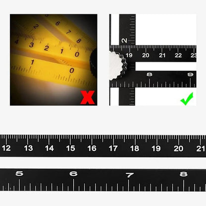 📐🔧 Multi-Angle Folding Measuring Ruler – Precise Positioning for Faster DIY Projects