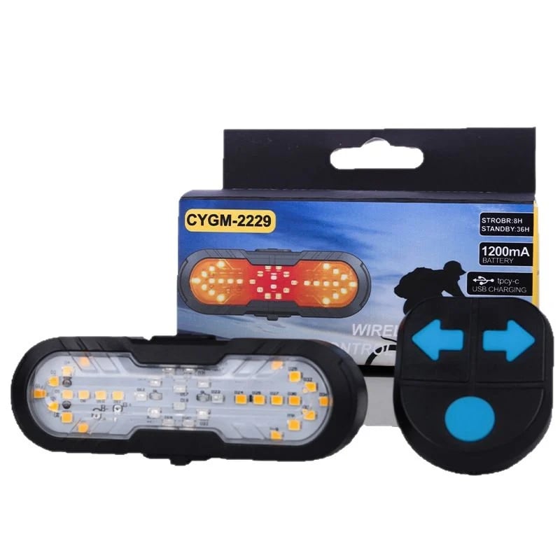 🚲 Wireless Remote Bike Safety Light – Smart Cycling Alert System