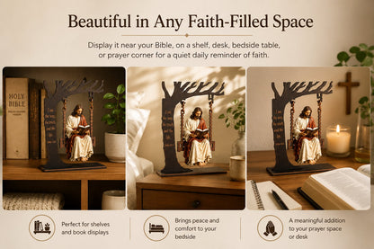 ✝️🔥Last Day 49% OFF - ✝️📚Christian Jesus Swing Ornament