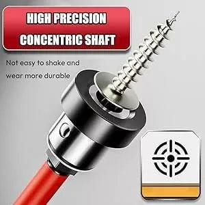 🔩 5-Pack PH2 Magnetic Drywall Screw Setter Bits with Depth Control Stop