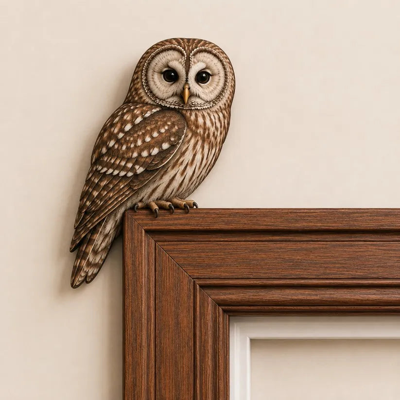 🐦🌿 3D Woodland Bird Door Topper | Nature-Inspired Door Frame Decor For Cozy Homes