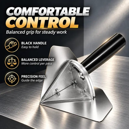 🛠️✨ Stainless Steel Inside Corner Trowel – Smooth, Clean Finishes for Every Edge