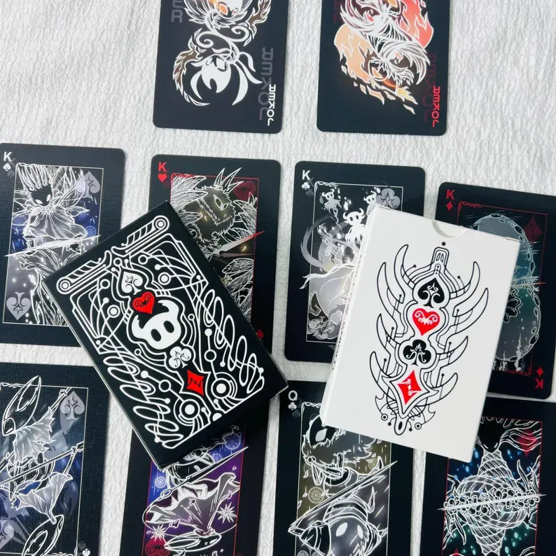 ♠️Sleek Black Poker Playing Card Deck 🃏