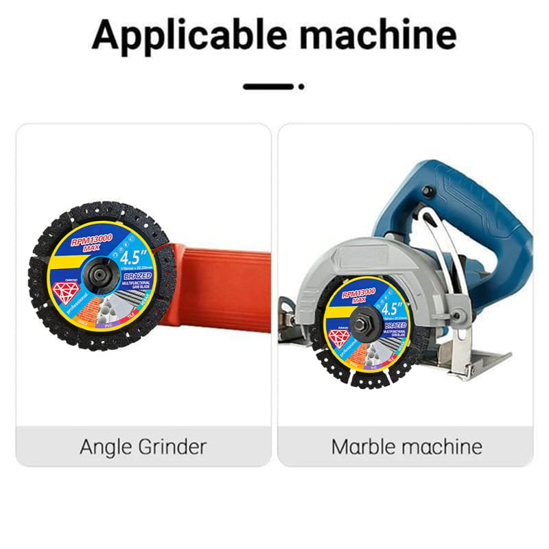 4.5" Multi-Material Diamond Cutting Blade 💎 – Heavy-Duty Saw Disc