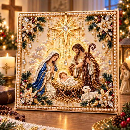 🙏✝️DIY Christian Pearl Artwork Kit✈️ Buy 2+ Get Free Shipping