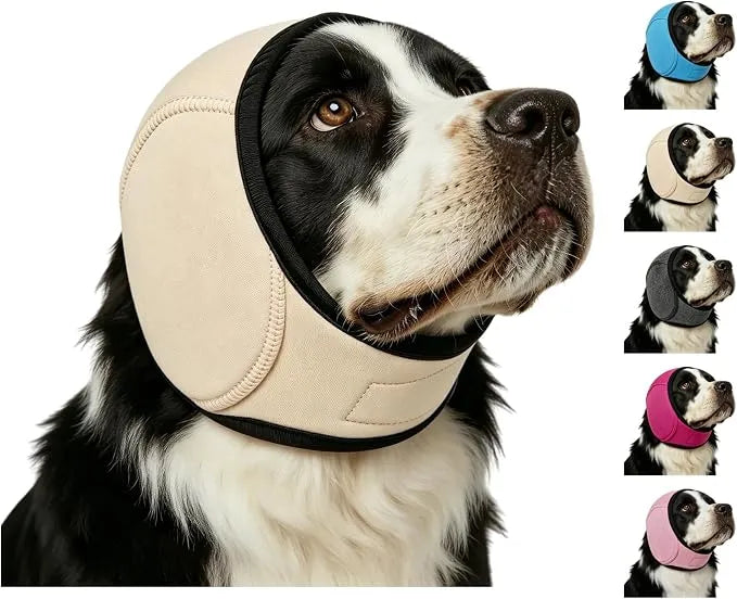 🐶🎧 Calming Dog Ear Wrap – Gentle Noise Protection for Grooming, Baths & Fireworks