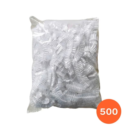 🥗 100-Pack Disposable Elastic Food Covers for Bowls & Plates