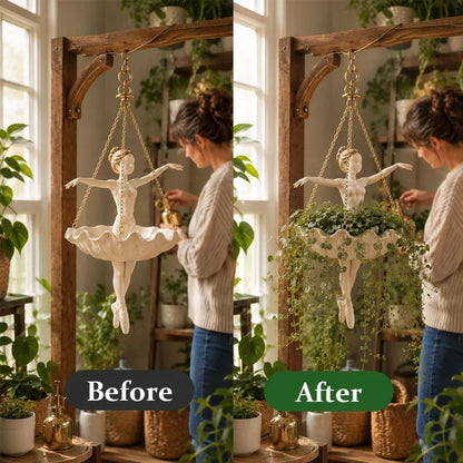 🩰 Ballet Dancer Hanging Planter🌿