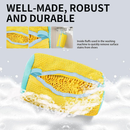 👟🧺 Shoe Washing Bag – Machine-Wash Footwear with Less Scuffing & Tangling
