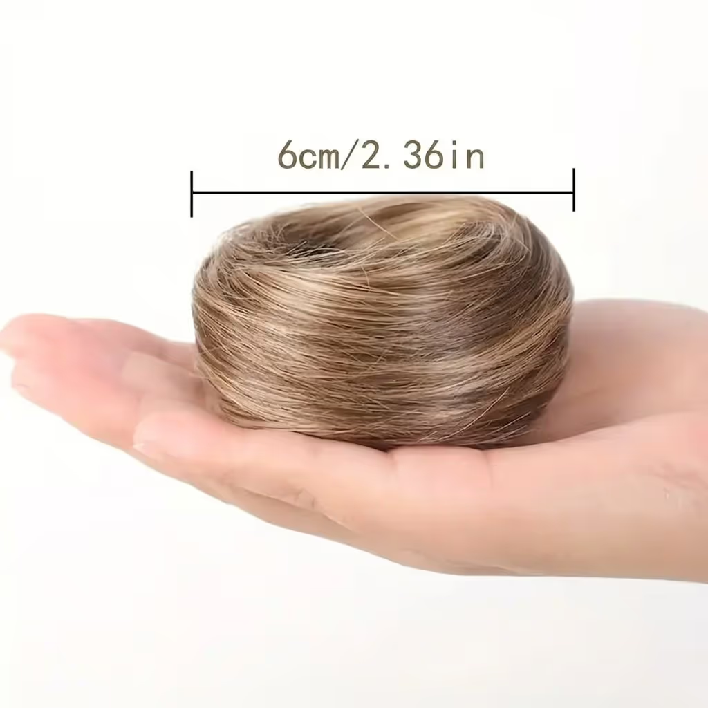 🎀 Messy Bun Hairpiece – Effortless Updos in Minutes