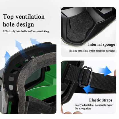 ⚡🛡️ Auto-Darkening Welding Helmet with Quick-Response Lens – 1 Pack