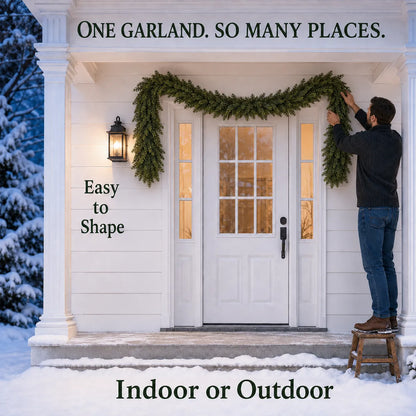 🌲Lifelike Cedar Evergreen Holiday Garland