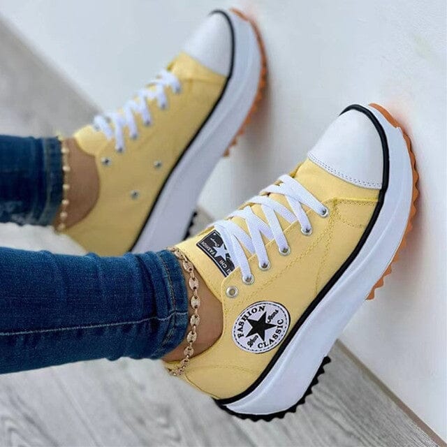 Fashion Star Comfort Sneakers 👟 Chic Support for Every Step