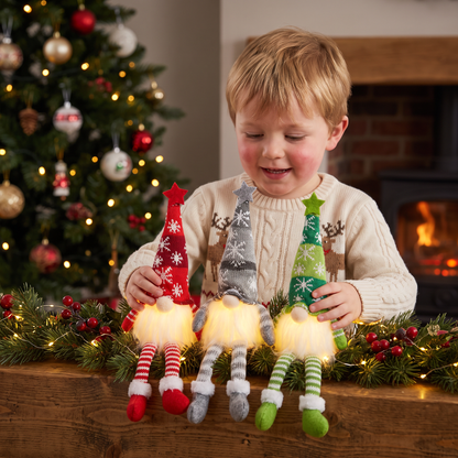 ⏳🔥LIMITED-TIME 50% OFF! ⏰Glowing Holiday Christmas Gnomes for Festive Cozy Vibes