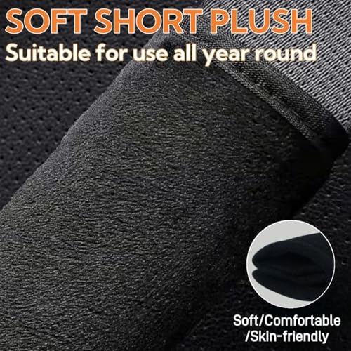2-Pack Midnight Kitty Seat Belt Cushions 🐈‍⬛ Soft Universal Shoulder Comfort Covers for Cars