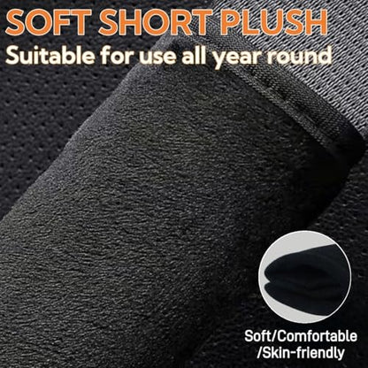 2-Pack Midnight Kitty Seat Belt Cushions 🐈‍⬛ Soft Universal Shoulder Comfort Covers for Cars