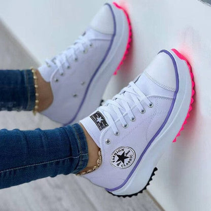 Fashion Star Comfort Sneakers 👟 Chic Support for Every Step