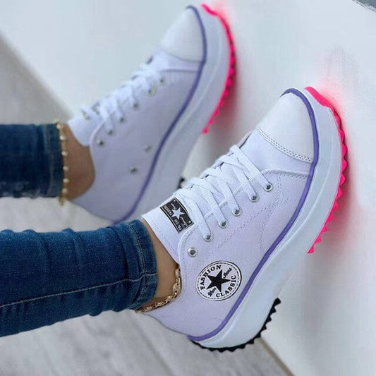 Fashion Star Comfort Sneakers 👟 Chic Support for Every Step