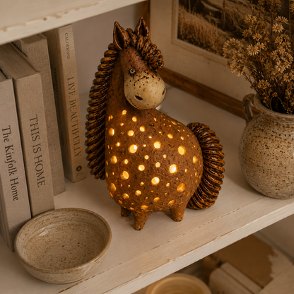 Vintage Horse Accent Light